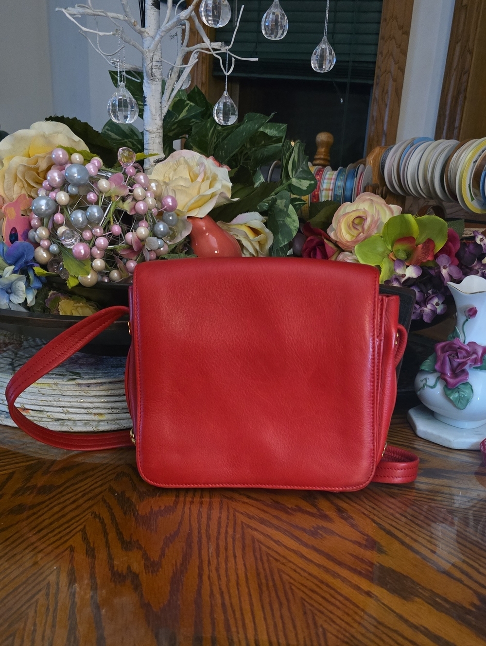 Vintage Wilson Leather Crossbody Bag
